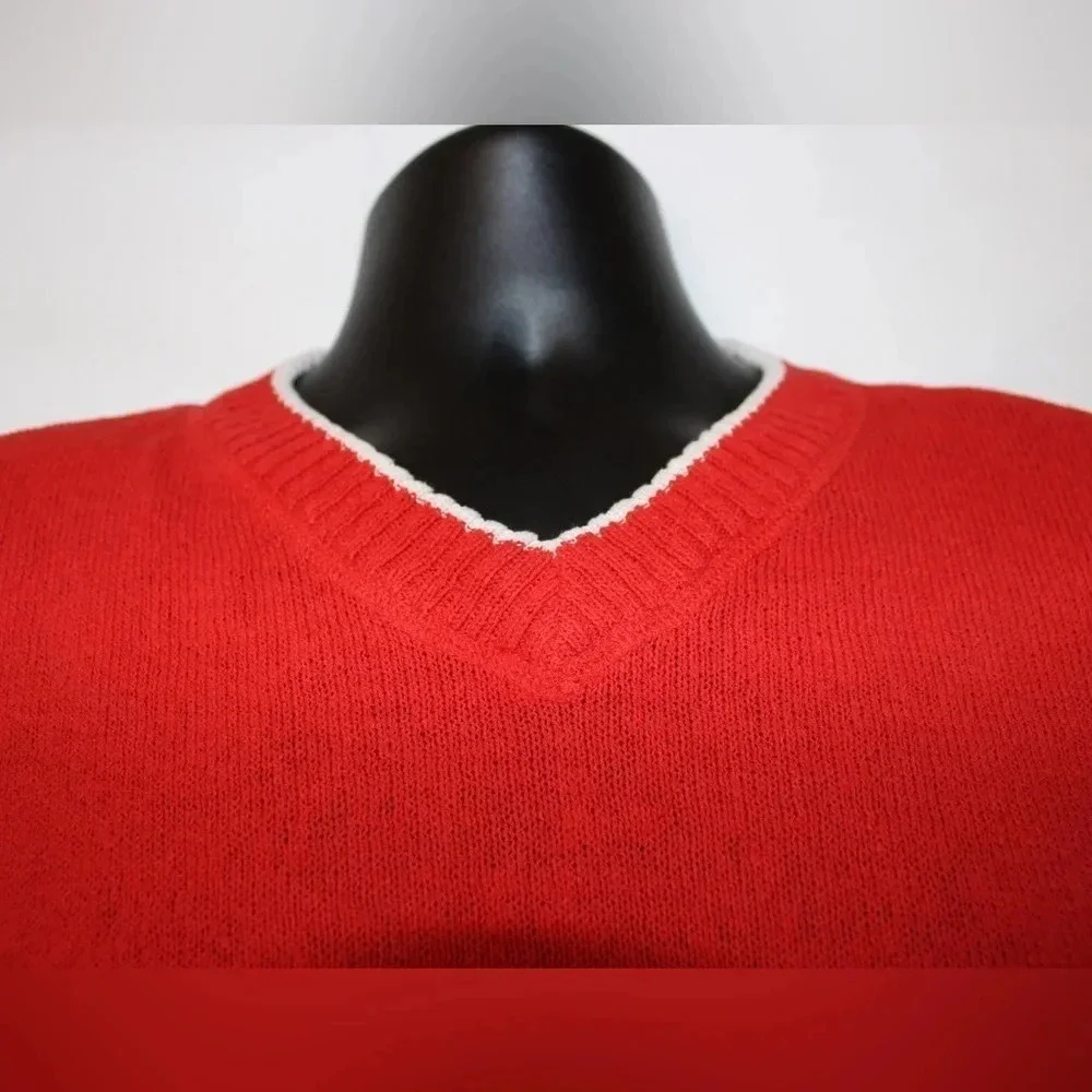 Vintage Men’s Callaway Golf Sport V-Neck Pullover Sweater Size Large